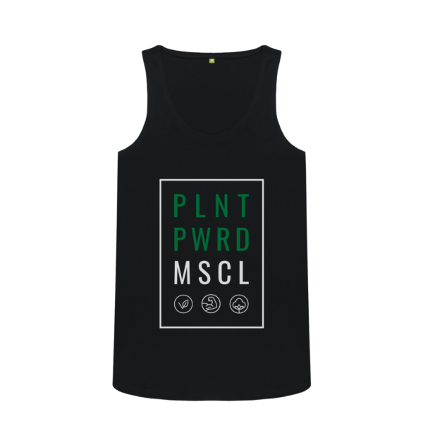 Women's Vest Top - Plant Powered Muscle - Image 4