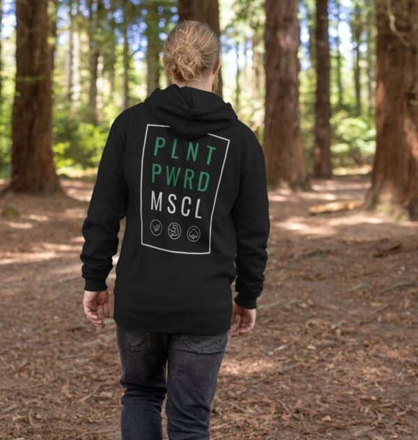 Men's Pullover Hoodie - Plant Powered Muscle - Image 3