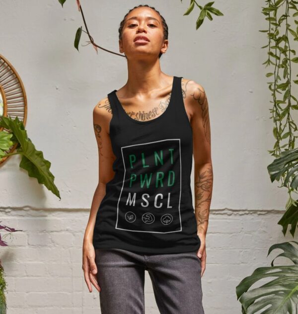 Women's Vest Top - Plant Powered Muscle