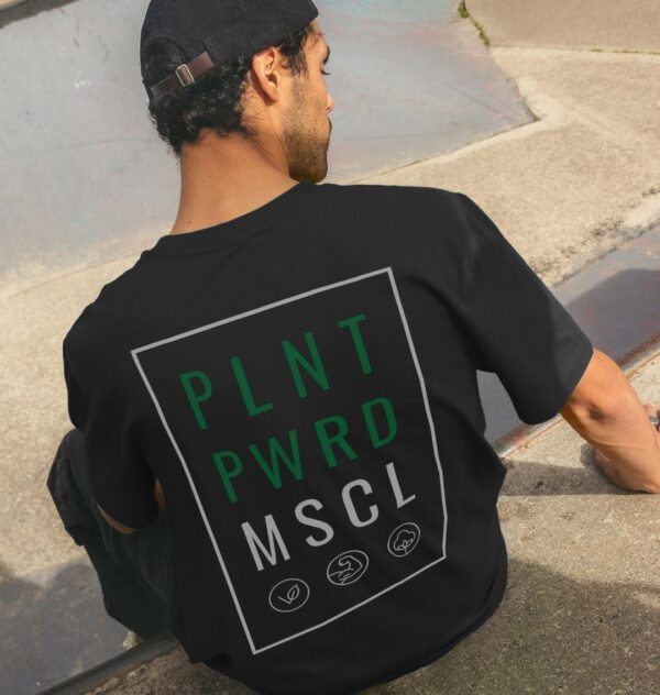 Men's Basic T-shirt - Plant Powered Muscle - Image 2