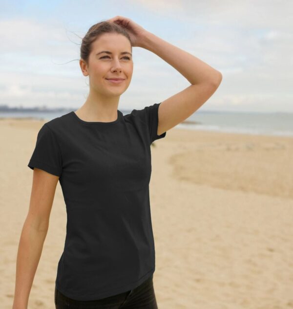 Women's Crew Neck T-shirt - Plant Powered Muscle - Image 3